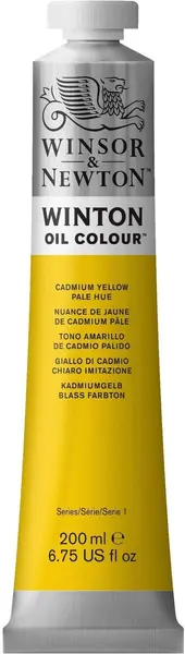 Vopsea ulei Winsor & Newton Winton - Galben cadmiu palid, 200 ml