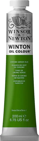 Vopsea ulei Winsor & Newton Winton - verde crom, 200 ml