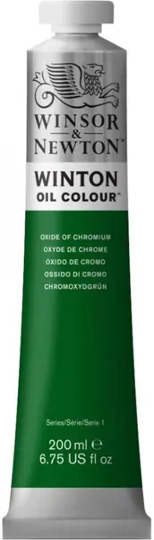 Vopsea ulei Winsor & Newton Winton - Verde oxid de crom, 200 ml