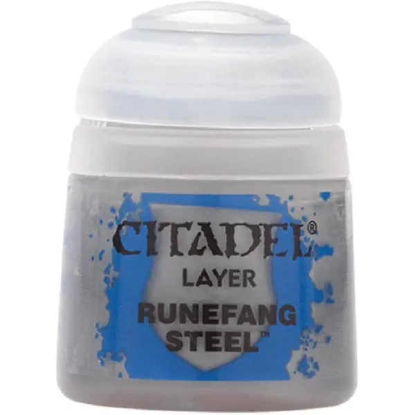 Vopsea Warhammer Layer Paint - Runefang Steel
