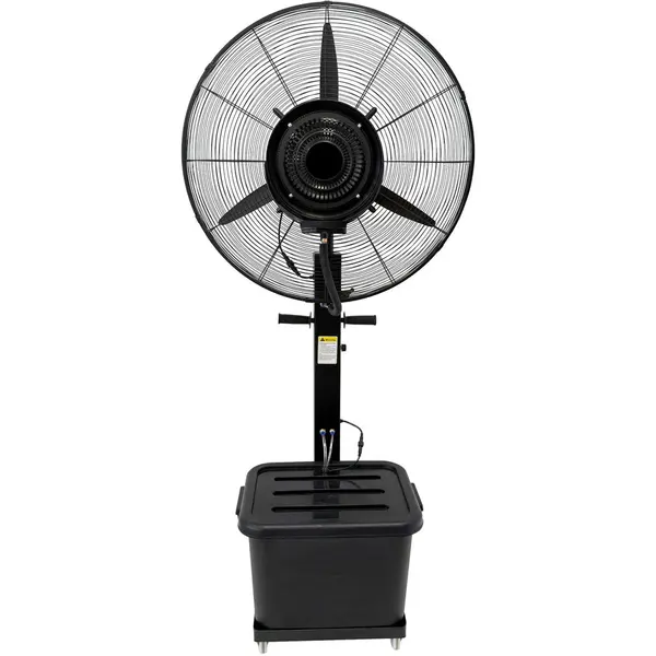 Vortex Ventilator cu pulverizare pentru exterior Vortex, 230 W, diametru 71 cm, rezervor 40 litri, Negru