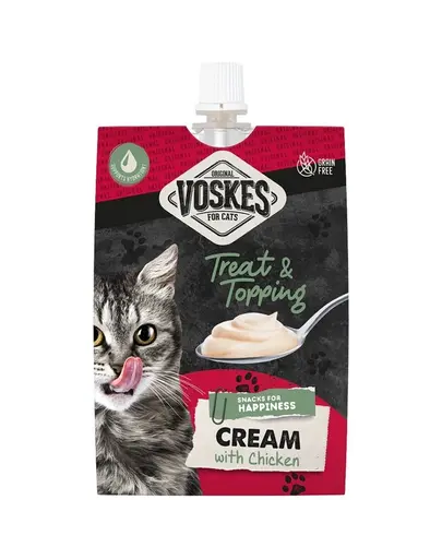 VOSKES Cream cu pui 90 g cremă snack pentru pisici