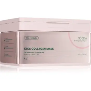 VT Cosmetics Cica Collagen Mask mască textilă nutritivă cu efect de întărire