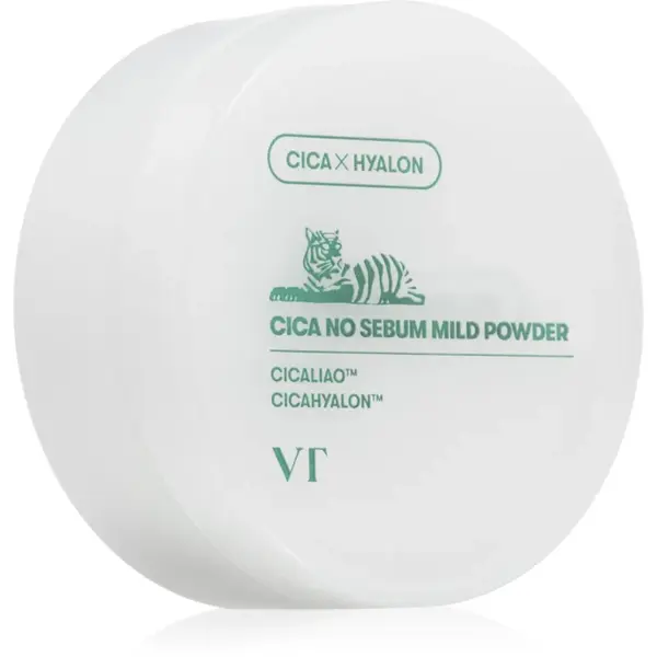 VT Cosmetics Cica No-Sebum Mild Powder pudra cu efect de matifiere cu efect de hidratare 5 g