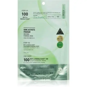 VT Cosmetics Cica Reti-A Reedle Shot 100 2Step Hydrogel Mask mască intensă cu hidrogel pentru netezirea pielii si inchiderea porilor