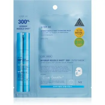 VT Cosmetics Hydrop Reedle Shot 300hL masca pentru hidratare intensa pentru tratarea tenului în două faze