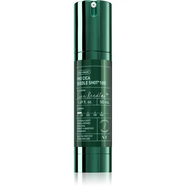 VT Cosmetics Pro Cica Reedle Shot 100 ser facial calmant pentru hidratare si fermitate 50 ml
