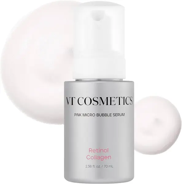 VT Cosmetics - Retinol Collagen Pink Micro Bubble Serum, 70ml