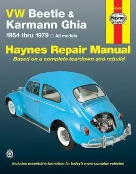 VW Beetle 1200 and Karmann Ghia 1954-1979, Paperback/John Haynes
