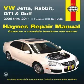 VW Jetta, Rabbit, GTI & Golf: 2006 Thru 2011 - Includes 2005 New Jetta, Paperback/Editors of Haynes Manuals