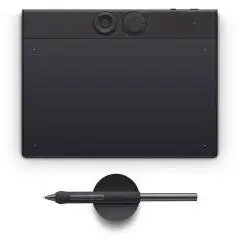 Wacom Tableta grafica Wacom Intuos Pro S , Pen , Small, 5.8 × 3.6 inch (148 × 92 mm), Negru