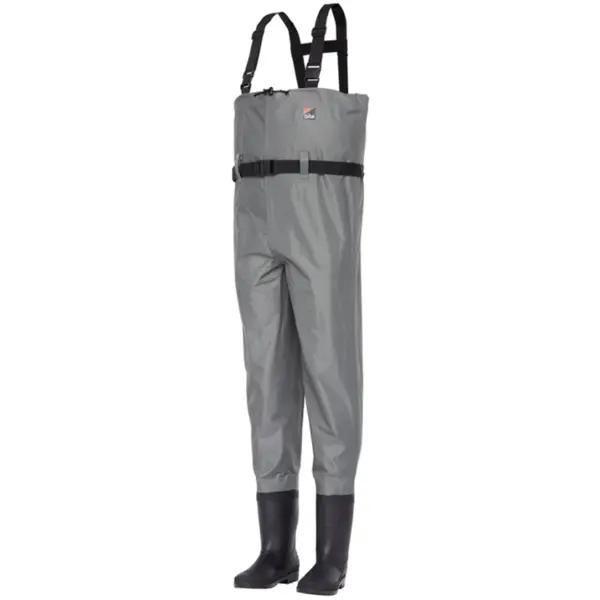 Waders Nylon Chest Waders Light Greymarime 42/43