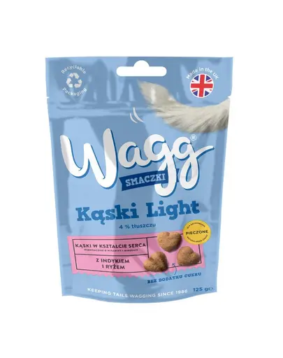 WAGG recompense pentru câini Light 3x125g