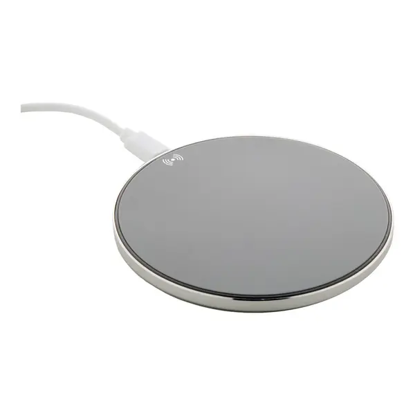 Walger încărcător wireless - argintiu