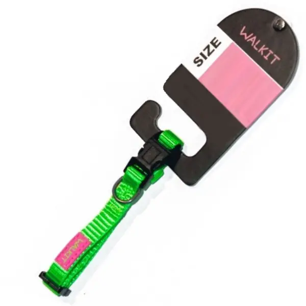 Walkit Zgarda Caine S 1.6 X 30-45 cm Verde