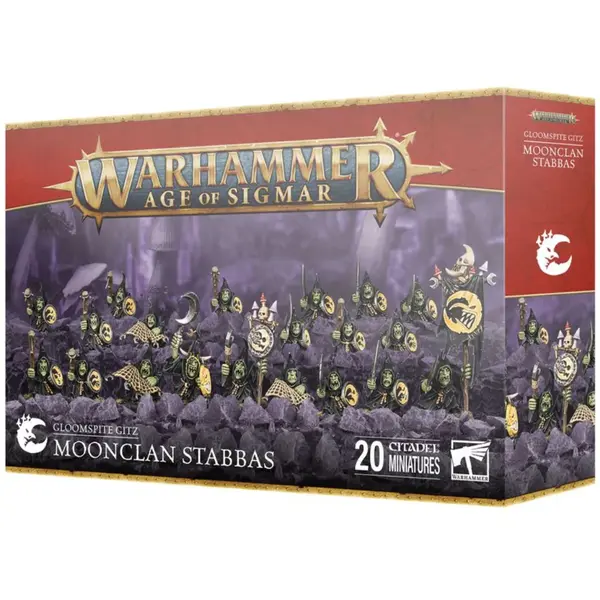 Warhammer Age of Sigmar Gloomspite Gitz - Moonclan Stabbas