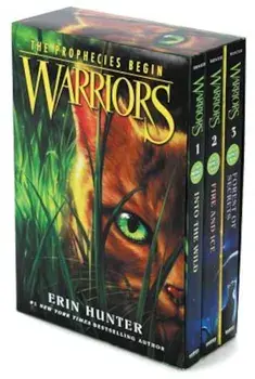 Warriors Box Set: Volumes 1 to 3: Into the Wild, Fire and Ice, Forest of Secrets, Paperback/Erin Hunter