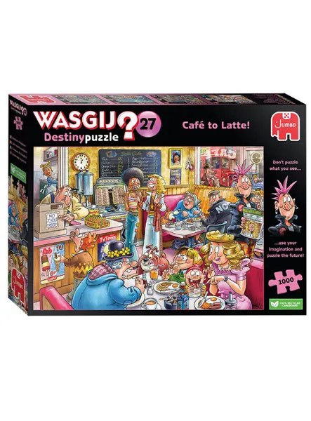 Wasgij Puzzle Destiny 27 Coffee Shop (1000 Pieces) (jum01855)