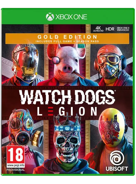 Watch Dogs Legion Gold Edition PC|Xbox One|Xbox Series S/X|PlayStation 4|PlayStation 5