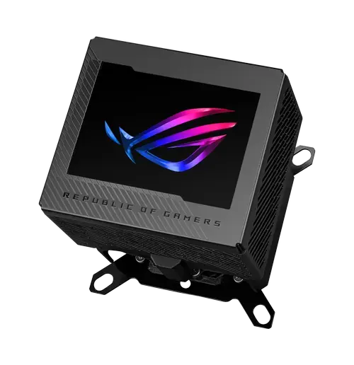 Water Block ASUS ROG RYUJIN III WB, Intel/AMD, Dispplay 3.5inch LCD (Negru)