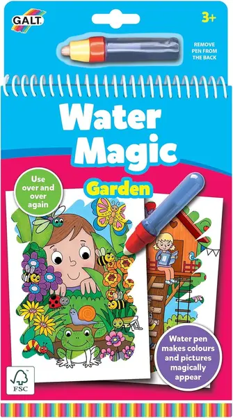 Water Magic: Carte de colorat In gradina