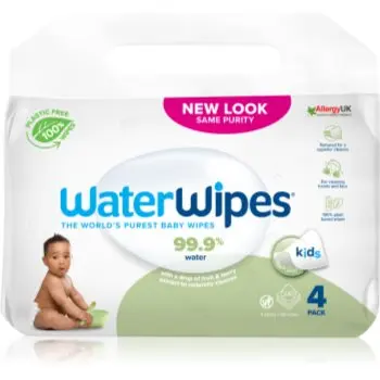 WaterWipes Baby Wipes Soapberry 4 Pack servetele delicate pentru copii