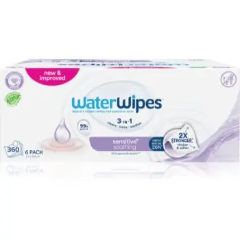WaterWipes Soothing Clean servetele delicate pentru copii