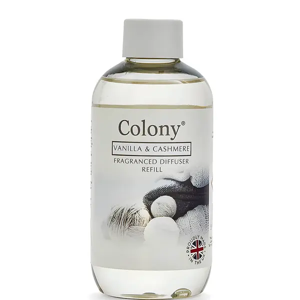 Wax Lyrical Colony Fragranced Diffuser Refill 200ml - Vanilla & Cashmere