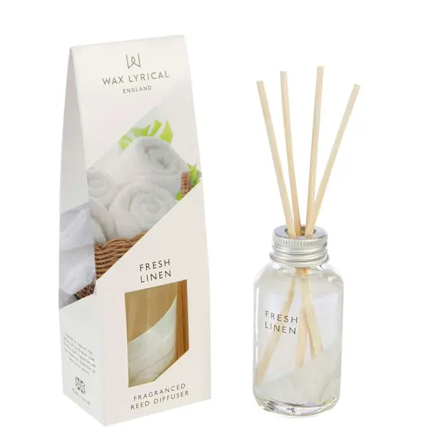 Wax Lyrical Fresh Linen Scented Reed Diffuser 40ml