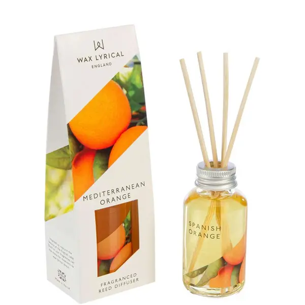 Wax Lyrical Mediterranean Orange Scented Reed Diffuser 40ml