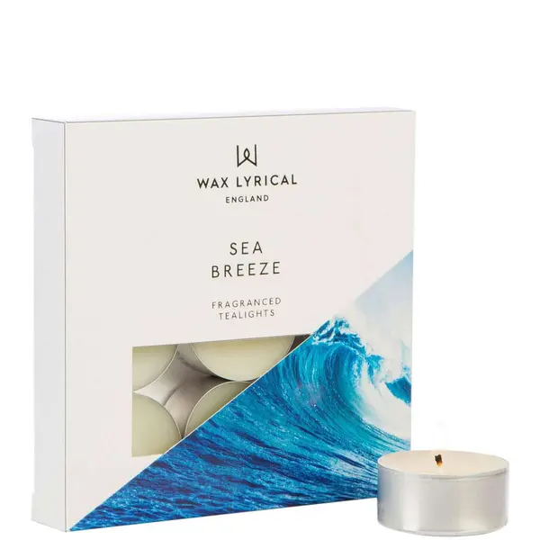 Wax Lyrical Sea Breeze Tea Lights Pack of 9