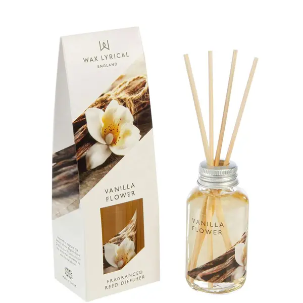 Wax Lyrical Vanilla Flower Scented Reed Diffuser 40ml