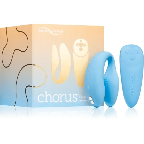WE-VIBE Chorus vibrator pentru cuplu Blue 7,7 cm
