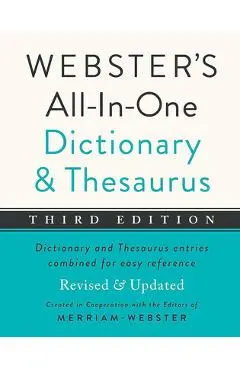 Webster's All-In-One Dictionary and Thesaurus, Third Edition - Merriam-webster