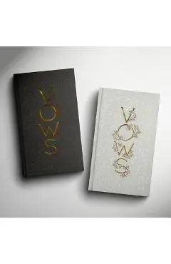 Wedding Vows Book: A Set of Heirloom-Quality Vow Books with Foil Accents and Hand Drawn Illustrations - Korie Herold