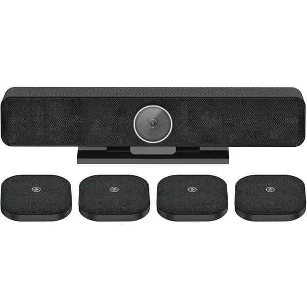 WeDoInnov Sistem videoconferinta pentru sali medii si mari, WDI-TB5W, 4K Ai Facetracking, Speaker, Mics, DSP, 10m pick up range