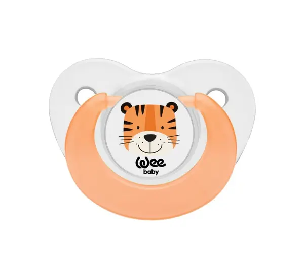 WEE BABY Suzete din silicon forma ortodontica nr.1 - 319