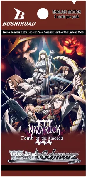 Weiss Schwarz TCG: Nazarick: Tomb of the Undead Vol. 3 Extra Booster