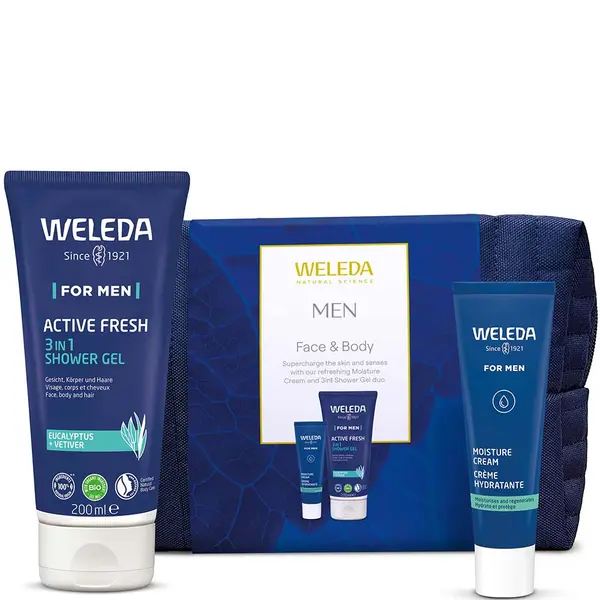 Weleda Men's Face & Body Gift Set