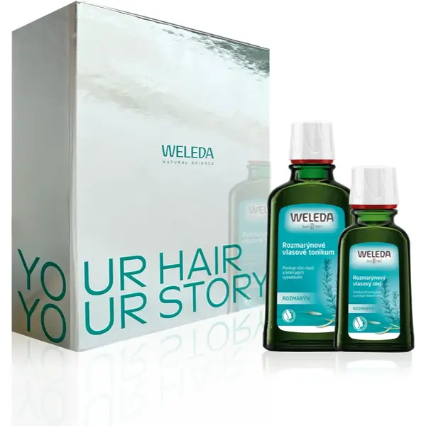 Weleda Rosemary set cadou pentru întărirea și creșterea părului
