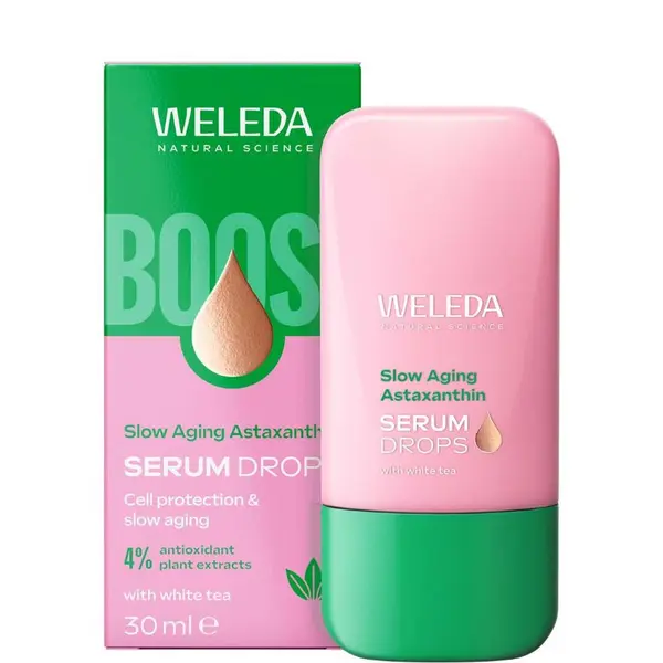 Weleda Slow Aging Astaxanthin Serum Drops with White Tea 30ml