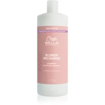 Wella Professionals Invigo Blonde Recharge șampon pentru păr blond neutralizeaza tonurile de galben
