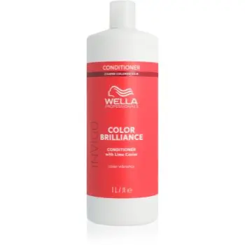 Wella Professionals Invigo Color Brilliance Balsam pentru parul ondulat, aspru si gros pentru păr vopsit