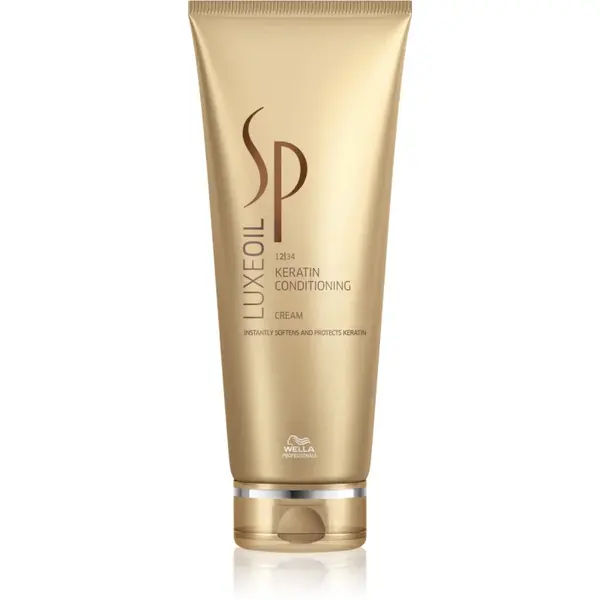 Wella Professionals SP Luxe Oil conditioner cu keratina pentru par deteriorat 200 ml