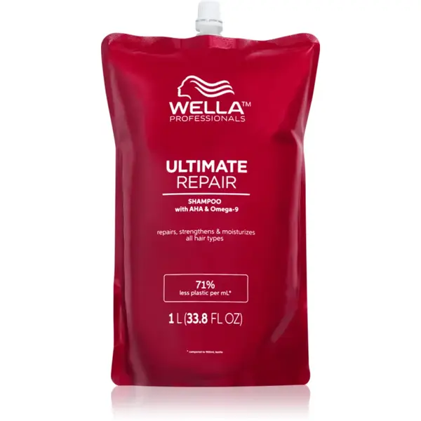 Wella Professionals Ultimate Repair Shampoo șampon fortifiant pentru păr deteriorat 1000 ml