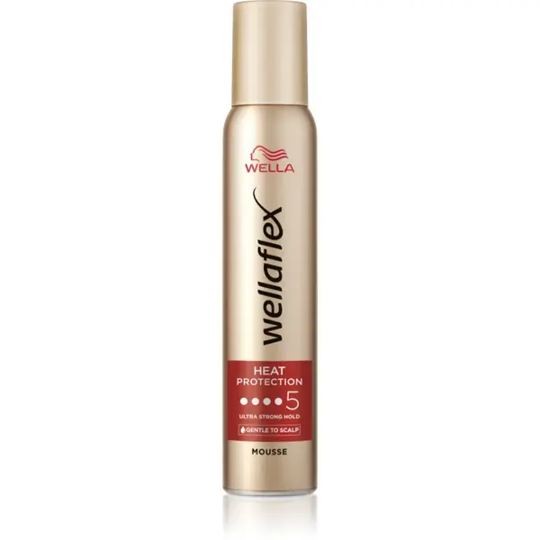 Wella Wellaflex Heat Protection spuma pentru modelarea termica a parului 200 ml