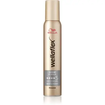 Wella Wellaflex Shine & Hold spuma pentru stralucire