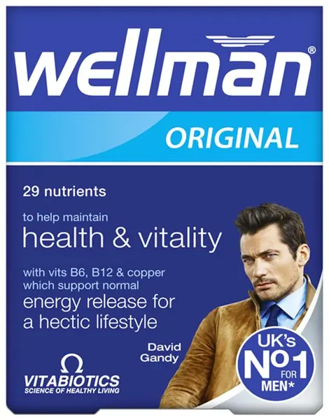 Wellman Original, 30 tablete, Vitabiotics
