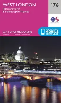 West London, Rickmansworth & Staines. February 2016 ed, Sheet Map/Ordnance Survey