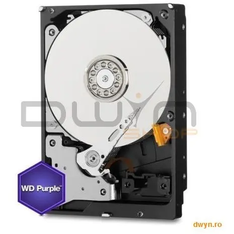 Western Digital 3TB WD PURPLE, SATA 6Gb/s, IntelliPower, 64MB, Surveillance HDD